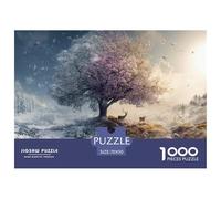 Beaux paysages Puzzle Adulte 1000 Pièces Beaux paysages De Qualité Supérieure - Un Challenge Éducatif pour Tous Les Profils (Homme, Femme, À Partir De 14 Ans) 70x50cm/1000pcs