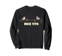 Beaux Seins drôles de mésanges mésanges, Oiseaux, Arbre, Nature, ornithologie Sweatshirt
