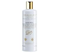Beauxury Milano Masque Réparateur 500 ml à l'Acide Hyaluronique pour Cheveux Abîmés, Frisés et Secs - Répare les Dégâts causés par la Teinture, la Décoloration et la Permanente