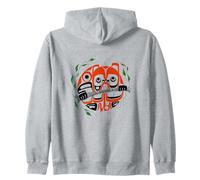 Beaver - Design influencé par Les autochtones de la côte du Nord-Ouest Sweat à Capuche