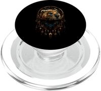 Beaver Dreamcatcher Native American Indian Feathers Arts PopSockets PopGrip pour MagSafe