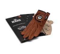 BEAVER GOLF Gant de Golf 'Cognac Brown' All Season Ultra, Femmes, Gauche (droitiers), L