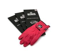 BEAVER GOLF Gant de Golf 'Sunset Red' All Season Ultra (3X), Hommes, Gauche (droitiers), M