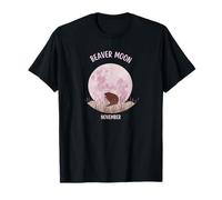 Beaver Moon Calendrier de Novembre Pleine Lune - Hauts et Accessoires T-Shirt