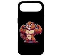 Beaver Muscles Flexing Fan Lover Bodybuilding Gym Workout Coque pour iPhone Air