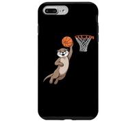 Beaver Playing Sports Wild Animal Rodents Basketball Coque pour iPhone 7 Plus/8 Plus