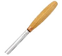 Beavercraft Ciseau droit arrondi compact. Courbure ?5 (12mm) K5/12