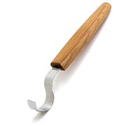 BeaverCraft Couteau à crochet Couteau à sculpter le bois SK2 Couteaux longs Outils de sculpture à cuillère Manche long de Couteau à cuillère de 30cm Outils de sculpture en bois