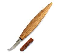 BeaverCraft Couteau à crochet Couteau à sculpter le bois SK4s Couteaux longs Outils à sculpter les cuillères Manche long de 6cm Couteau à cuillère Outils à sculpter le bois Outil à sculpter le bol