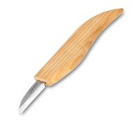 BeaverCraft Couteau à découper C2 16cm Couteau à tailler pour sculpter finement le bois et couteau à bois d'usage général Couteau à découper d'établi en acier au carbone