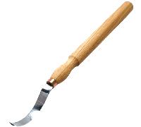 Beavercraft Couteau à sculpter les cuillères SK3 Long Double tranchant SK3 Long