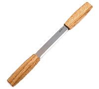 Beavercraft Couteau à tirer 3mm avec étui en cuir DK2S