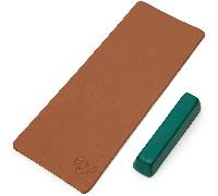 Beavercraft Cuir à Aiguiser pour Affûtage avec Pâte à Polir P01 LS2P1