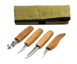 Beavercraft Ensemble de 4 Couteaux dans un Étui à Outils S09