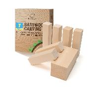 Beavercraft Ensemble de Blocs de Sculpture en Tilleul BW7