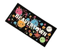Beavertown Grand tapis de bar en caoutchouc Noir 50 x 24 cm