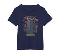 Beavis and Butt-Head Beavis Great Cornholio T-Shirt, Femme Grandes Tailles, Bleu Marine, 6X