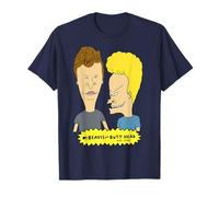 Beavis and Butt-Head Big Heads Logo T-Shirt