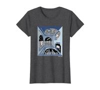Beavis and Butt-Head Escher Style T-Shirt, Femme, Chiné Foncé, 3XL
