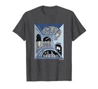 Beavis and Butt-Head Escher Style T-Shirt, Homme, Chiné Foncé, 4XL