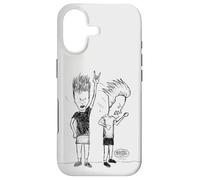 Beavis and Butt-Head Rock on Sketch Coque pour iPhone 17