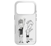 Beavis and Butt-Head Rock on Sketch Coque pour iPhone 17 Pro