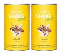 BEAVITA Shake minceur, Chocolat Poudre 2x500 g