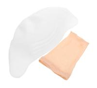 Beavorty 1 ensemble Cap Chauve Réaliste pour Adultes Accessoire de Maquillage et Costume pour Halloween Cosplay Performances Scéniques avec Filet à Cheveux et Design Respirant