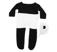 Beavorty 1 Ensemble Costume Panda Nouveau-né De Naissance Accessoires De Photographie Nouveau-né Fille De Bienvenue Pour Bébé Costume De Nouveau Né Garçon Mélangé