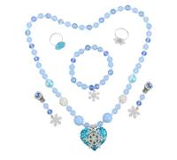 Beavorty 1 Ensemble Parure Bracelet Perles Imitation Thème Accessoires de Fête