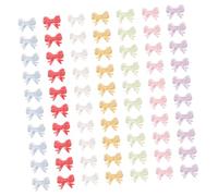Beavorty 1 Ensemble Pinces À Cheveux En Résine Petites Pinces À Cheveux En Spirale Ornement En Forme De Nœud En Résine Coloré 70 pièces