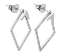 Beavorty 1 Paire Boucles d'oreilles de rime bijoux boucle d'oreille pour femme boucles d'oreilles créoles boucles d'oreilles pour les femmes alliage Golden