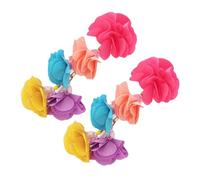 Beavorty 1 Paire De Boucles D'Oreilles À Pompons En Forme De Fleur Boucles D'Oreilles Pendantes Boucles D'Oreilles À Tige Boucles D'Oreilles À Tige Pour Femmes