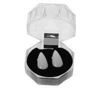 Beavorty 1 Paire Dents De Vampire Déguisement De Vampire D'halloween Fausse Dent Halloween Faux D'halloween De Vampire Réalistes Fausse Dent D'halloween Plastique Blanche