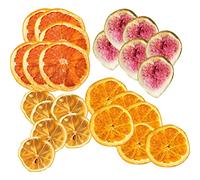 Beavorty 1 Paquet De Tranches d'orange Séchées pour Décoration De Guirlande Matériel De Tranches De Fruit Séchées De Citron pour Couronnes DIY