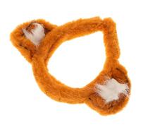 Beavorty 1 Pc Bandeau hair band hair charms masqué bandanas coiffure créative rat accessoire cheveux accessoires de coiffure coiffe du nouvel an décor de cheveux de nouvel an Peluche Orange