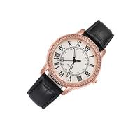 Beavorty 1 Pièce Montre Féminine Permis De Diamant Filles Montres Girl Watch Surveillez Les Femmes Poignet Montre-Bracelet Fille Montre à Quartz Femme Montre De Mode Femme Un Verre Noir