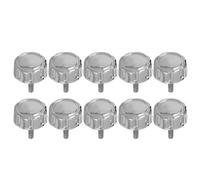 Beavorty 10 Bouchons à Vis en Plastique pour Poignée de Pêche, Accessoires de Remplacement pour Moulinet, Finition Moderne, Kit de 10 Pièces pour Réparation et Pêche