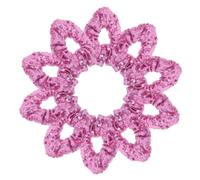 Beavorty 10 pièces Lot de Chouchous Élastiques à Sequins Violets pour Cheveux Bouclés et Tressés Accessoires Confortables pour Femmes pour Mariages Fêtes et Polyvalentes