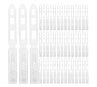 Beavorty 100 Pièces Clips Cheveux Garçon Fille Transparent avec Dents Sécurisées Mini Barrettes Plastique PP pour DIY Créatif Accessoires Fins et Légers pour Filles Pince à Cheveux Simple à