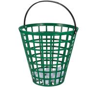 Beavorty 100 Pièces Panier de Balles de Golf Vert en Nylon avec Poignée Pliable pour Usage Extérieur, Léger et Pratique pour Accessoires Sport