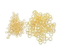 Beavorty 1000 pièces Nail Charms Métal Rond Creux Mini Bijoux Ongles pour Manucure DIY Femmes et Filles Accessoires Nail Art pour Salon et Usage Quotidien