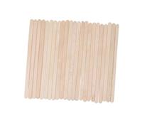 Beavorty 100Pièces Bâtons de Cire Bois pour Épilation à Cire Chaude Spatule et Douce pour Beauté pour Épilateur Irritation