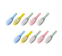 Beavorty 10pièces Brosse Douce Pour Garçon Fille Lot De Brosse Confortable Pour Chevelu Des Nourrissons Pour Circulation Sanguine Et Apaisement Des Émotions Facile à Utiliser Danger