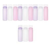 Beavorty 12 Pcs Bouteille Applicateur De Coloration Des Cheveux Racine Peigne Applicateur Bouteille Racine Bouteille Pour Cheveux Racine Peigne Bouteille Cheveux Huile Applicateur Racine