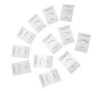 Beavorty 12 Pièces False Eyelash Trial Card With Classic Styles Portable Lash Exhibit Board For Professional Salon Use And Makeup Practice