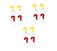 Beavorty 12 Pièces Headband Photo Prop With Question Mark Funny Decorative Headdress For Party Cosplay And Photo Booth Playful And Chic Hair Accessory