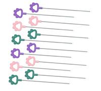 Beavorty 12pièces Brosse Pour Pailles De Biberon Et Eau Set De Nettoyeurs Flexibles Avec Poignée Silicone Et Rangement Facile