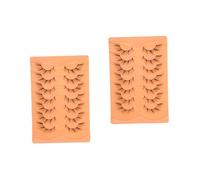 Beavorty 14 Paires Faux Cils Oeil De Renard Faux Cils Aspect Naturel Cils Style Renard Cils De Renard Vaporeux Cils Mignons Bandes De Cils Oeil De Renard Faux Cils Vaporeux Fibre Chimique