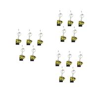 Beavorty 15 Pièces Anneau de clé de pendentif automobile porte-clés pendantif voiture pendantif pirate dessin animé créatif
